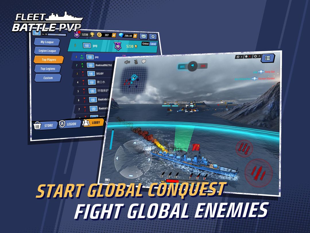 Screenshot of Fleet Battle PvP