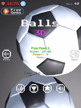 Balls 3D Game Screenshot