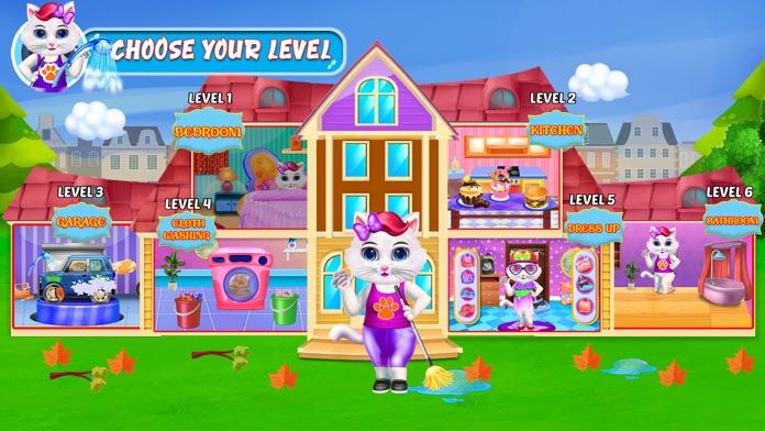 jogos de cuidar de gatos - cuidar de animais de estimação e  vestir-se::Appstore for Android