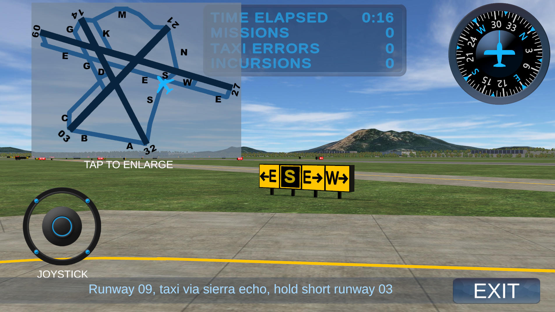 Taxiway Madness Game Screenshot