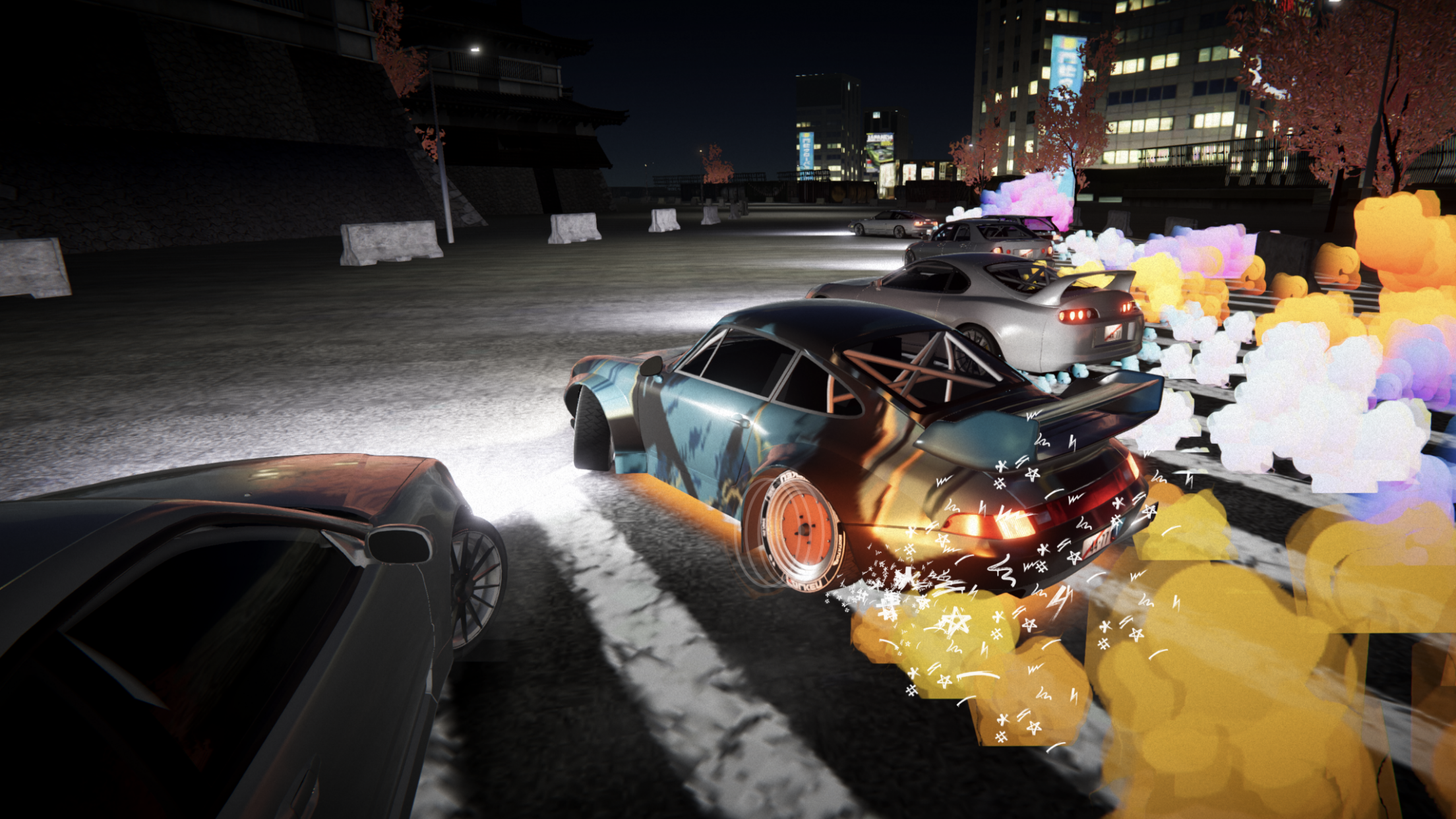 Kanjozokuレーサ Racing Car Games Game Screenshot