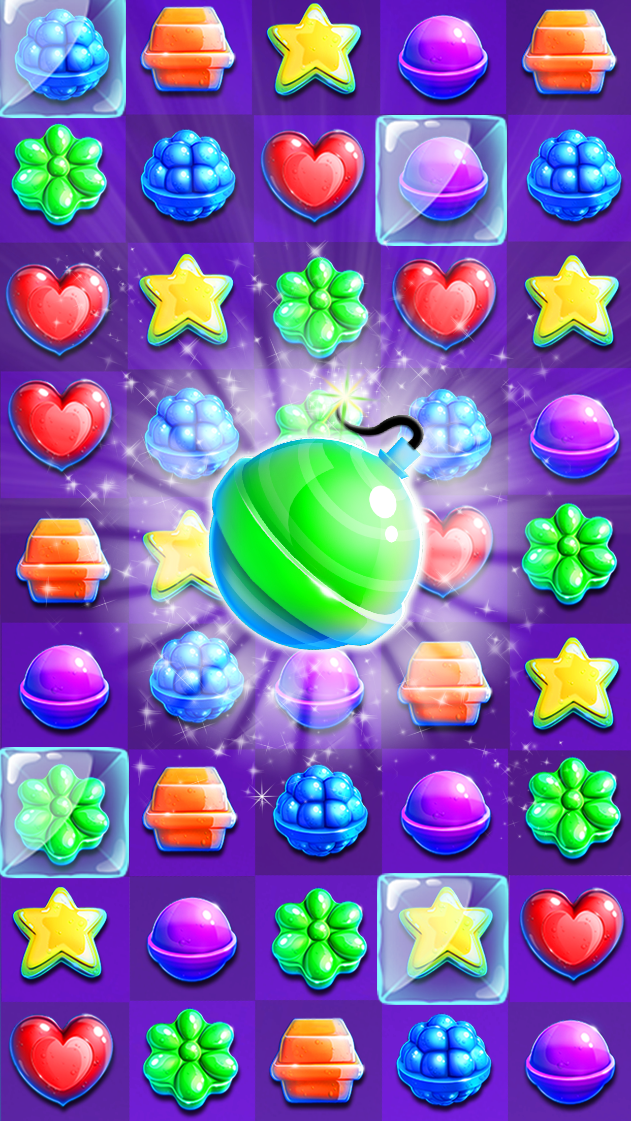 Space Pop Candy Game Screenshot