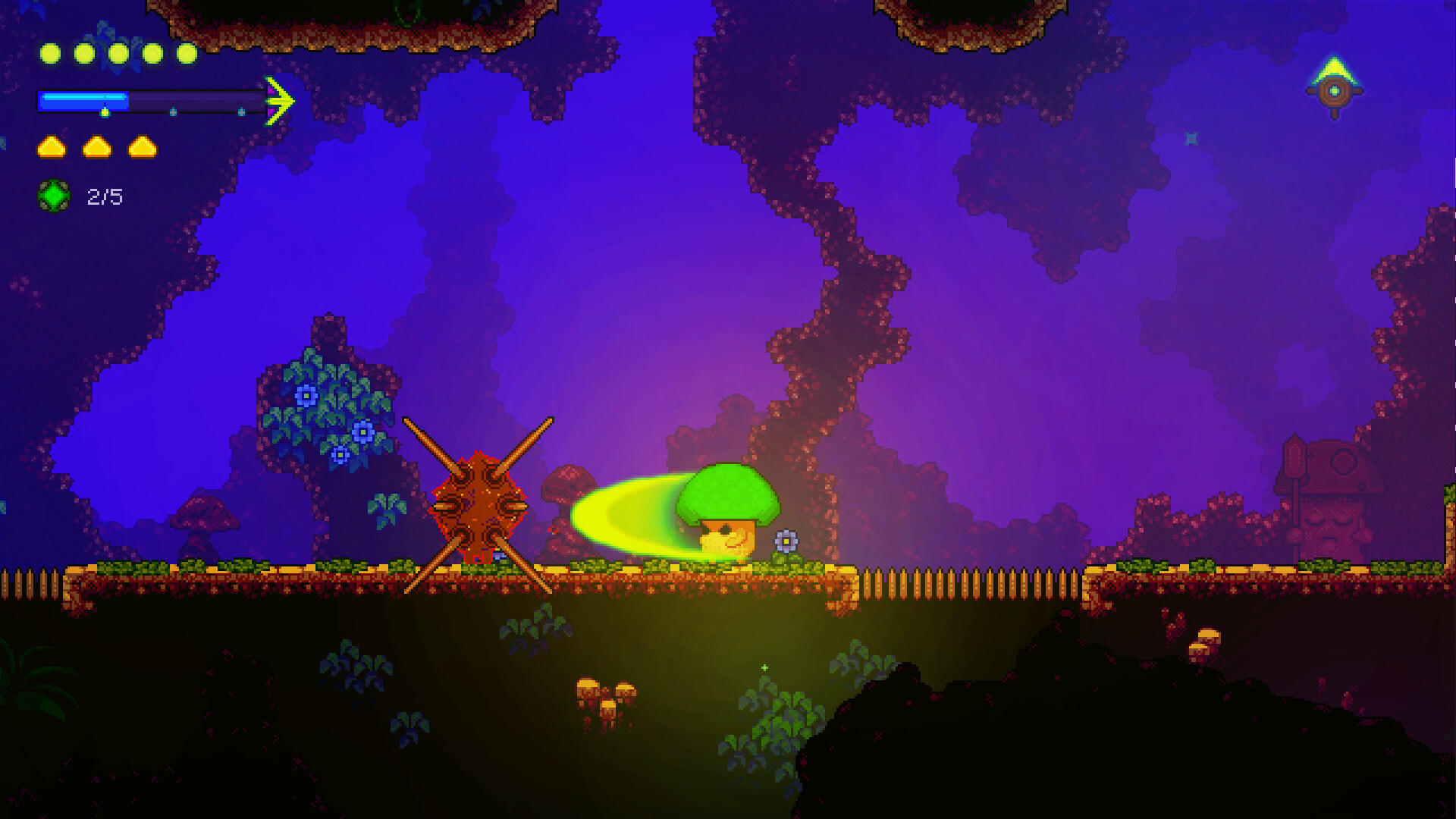 Lone Fungus Game Screenshot