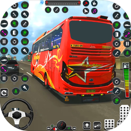 Real City Coach Bus Games 3D