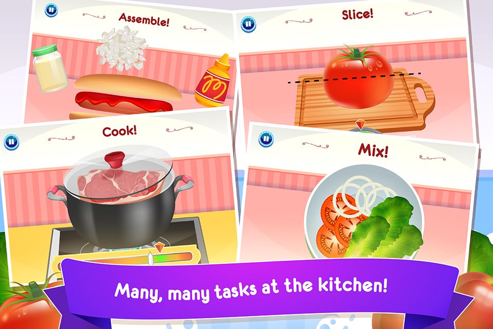 Cooking Story Deluxe - Cooking Experiments Game ภาพหน้าจอเกม
