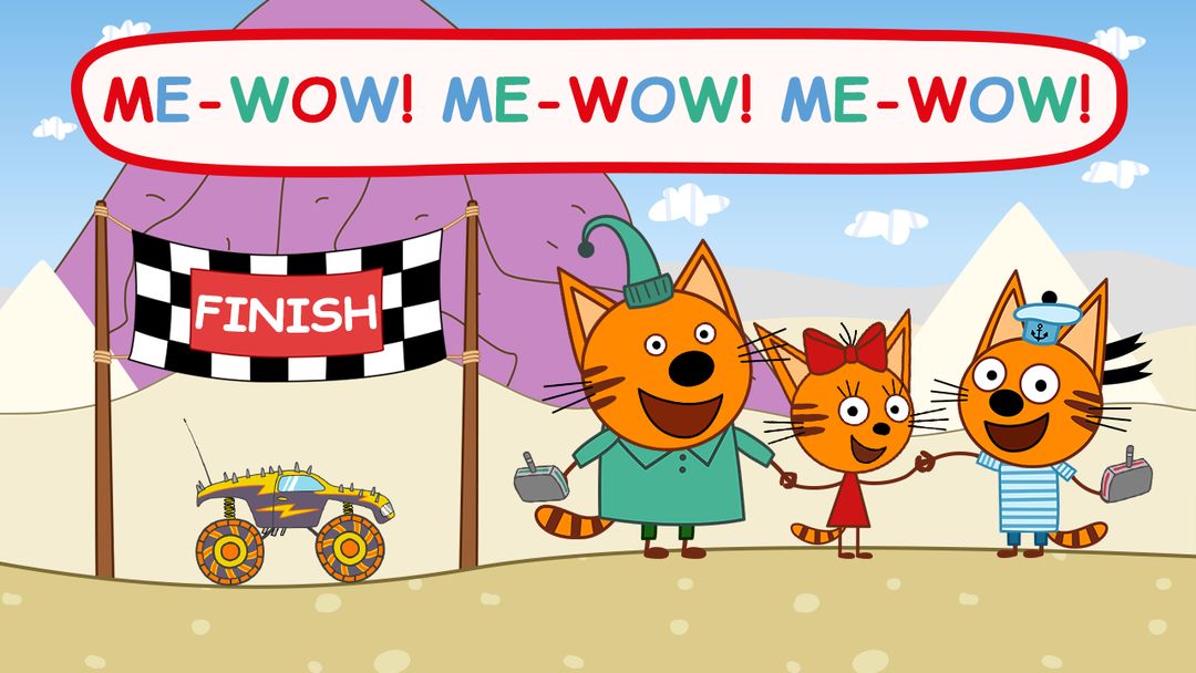 Kid-E-Cats: Kids Monster Truck screenshot game