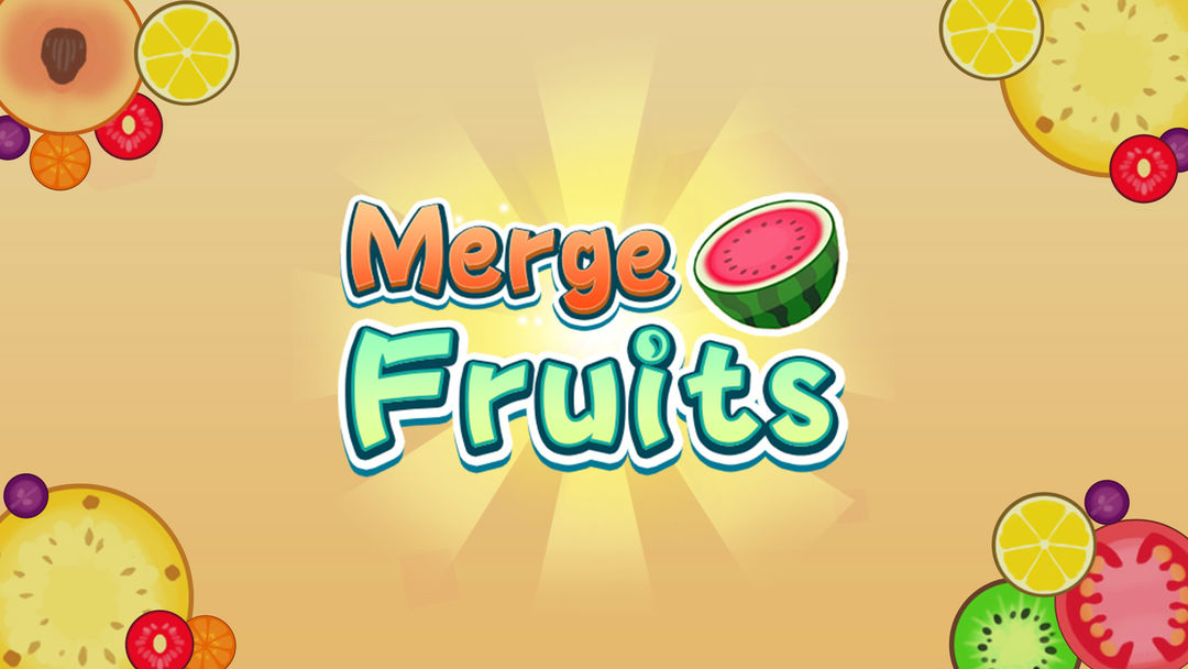 Merge Fruits - Merge Watermelon! Free Puzzle Game ภาพหน้าจอเกม