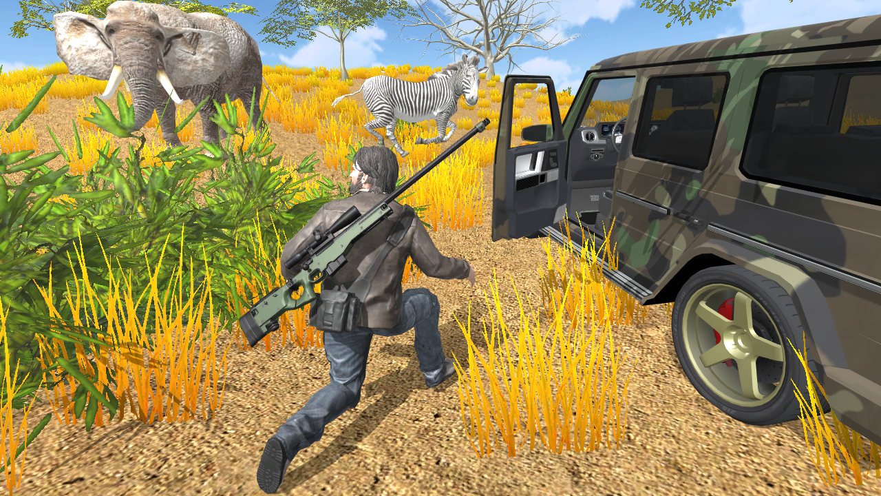 Safari Hunting: Free Shooting Game 게임 스크린 샷