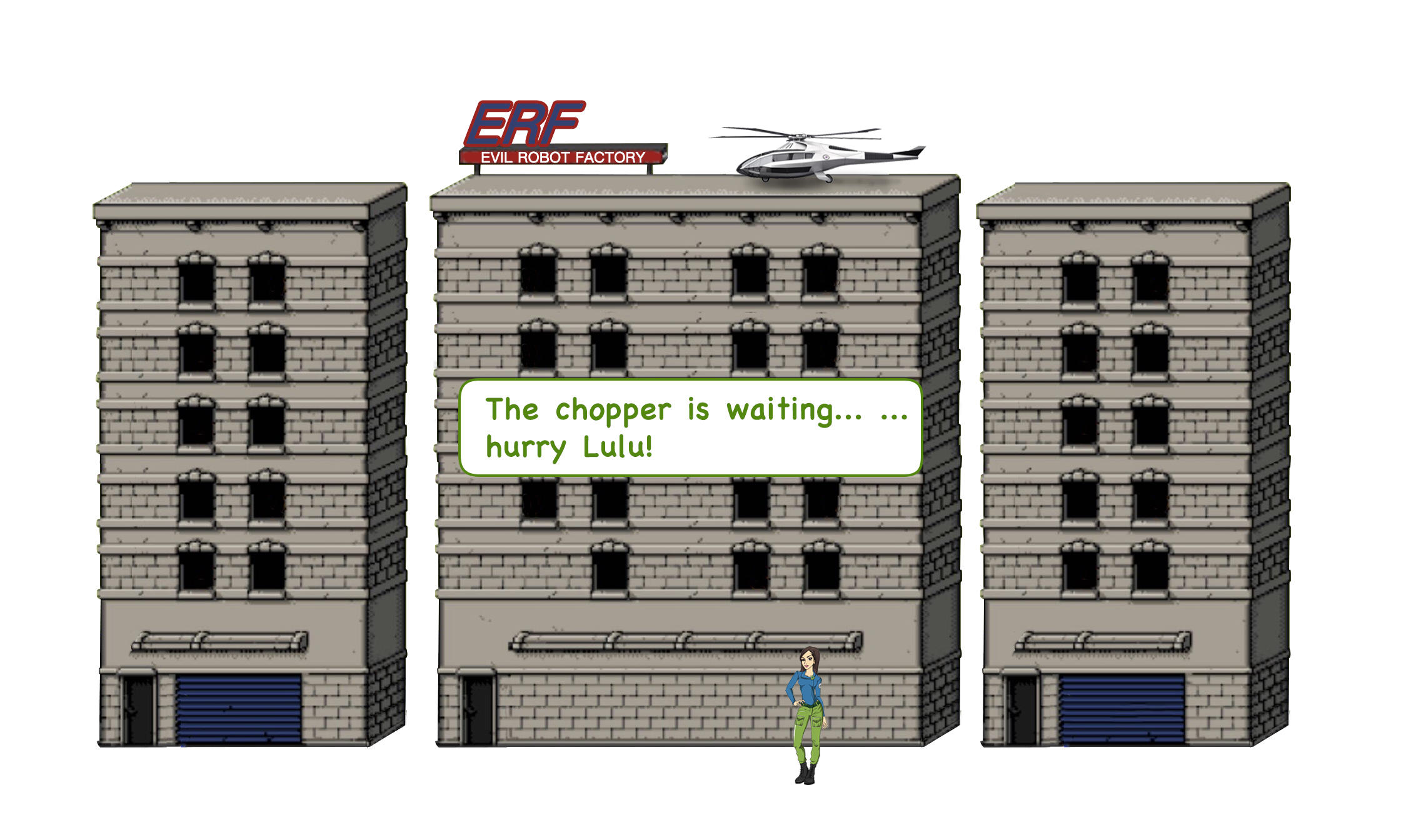 Secret Agent Lulu Game Screenshot