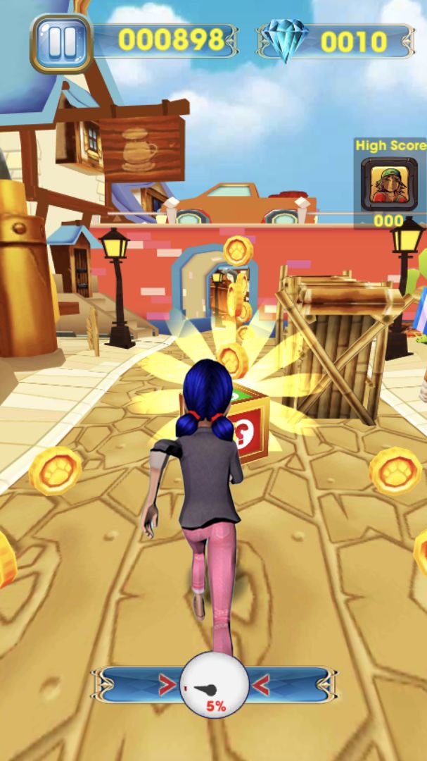 Miraculous Adventure LadyBug : CAT Noir Rush 3D Apk Download for