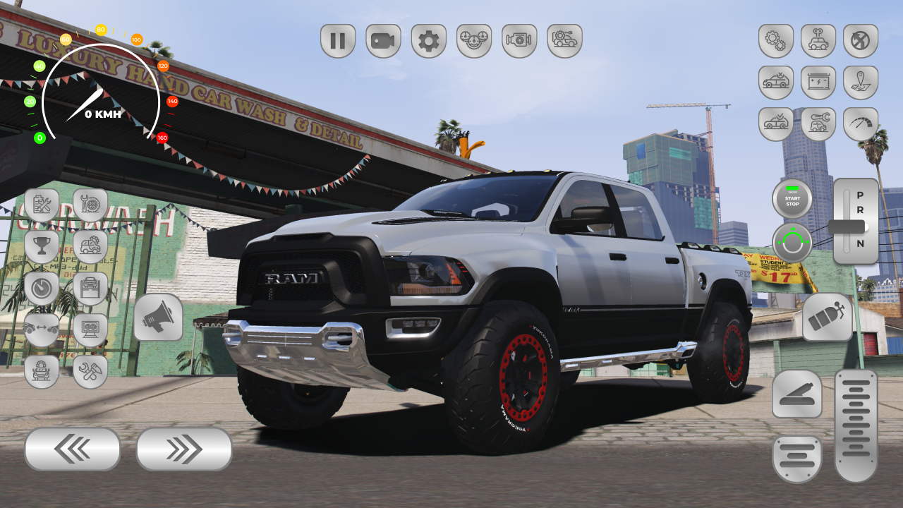 RAM 1500: Off Road Dodge Cars ゲームのスクリーンショット