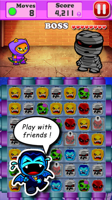 Monster Pop Diary  © 2015  [** NEW GAME **] screenshot game