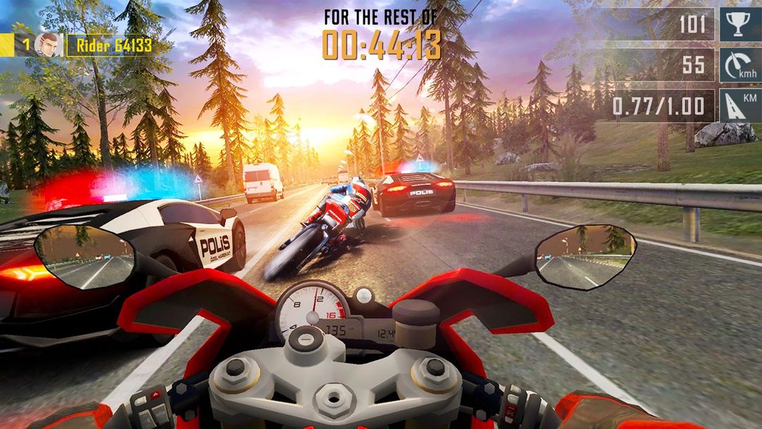 Moto Racer: Highway Traffic 게임 스크린 샷