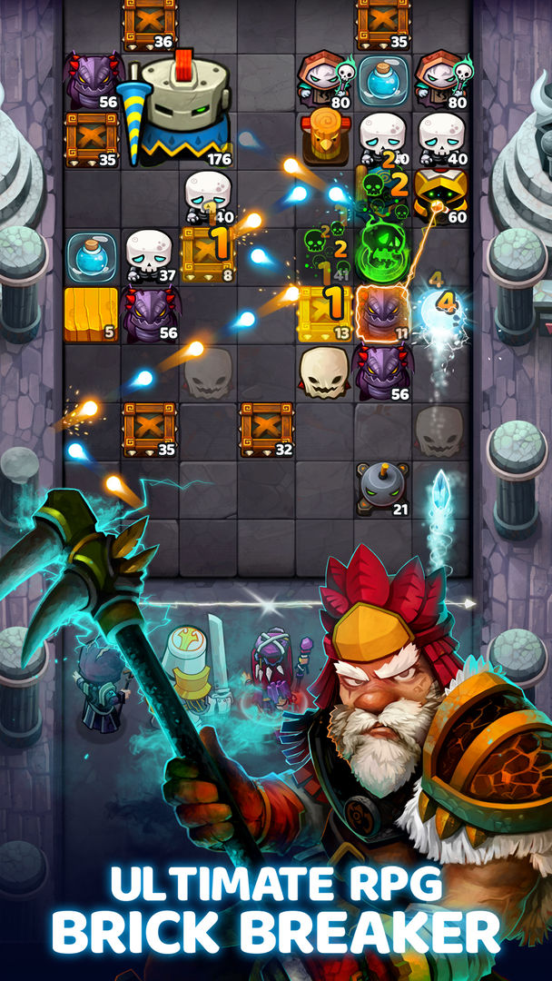 Screenshot of Battle Bouncers: RPG Breakers