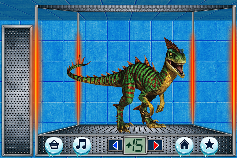 Jurassic Of Ice Age Game Screenshot