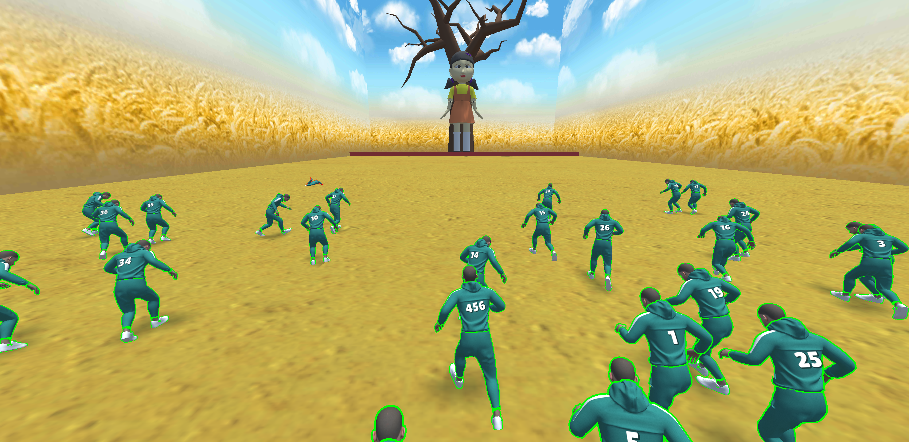 Squid Game 3D Game Screenshot