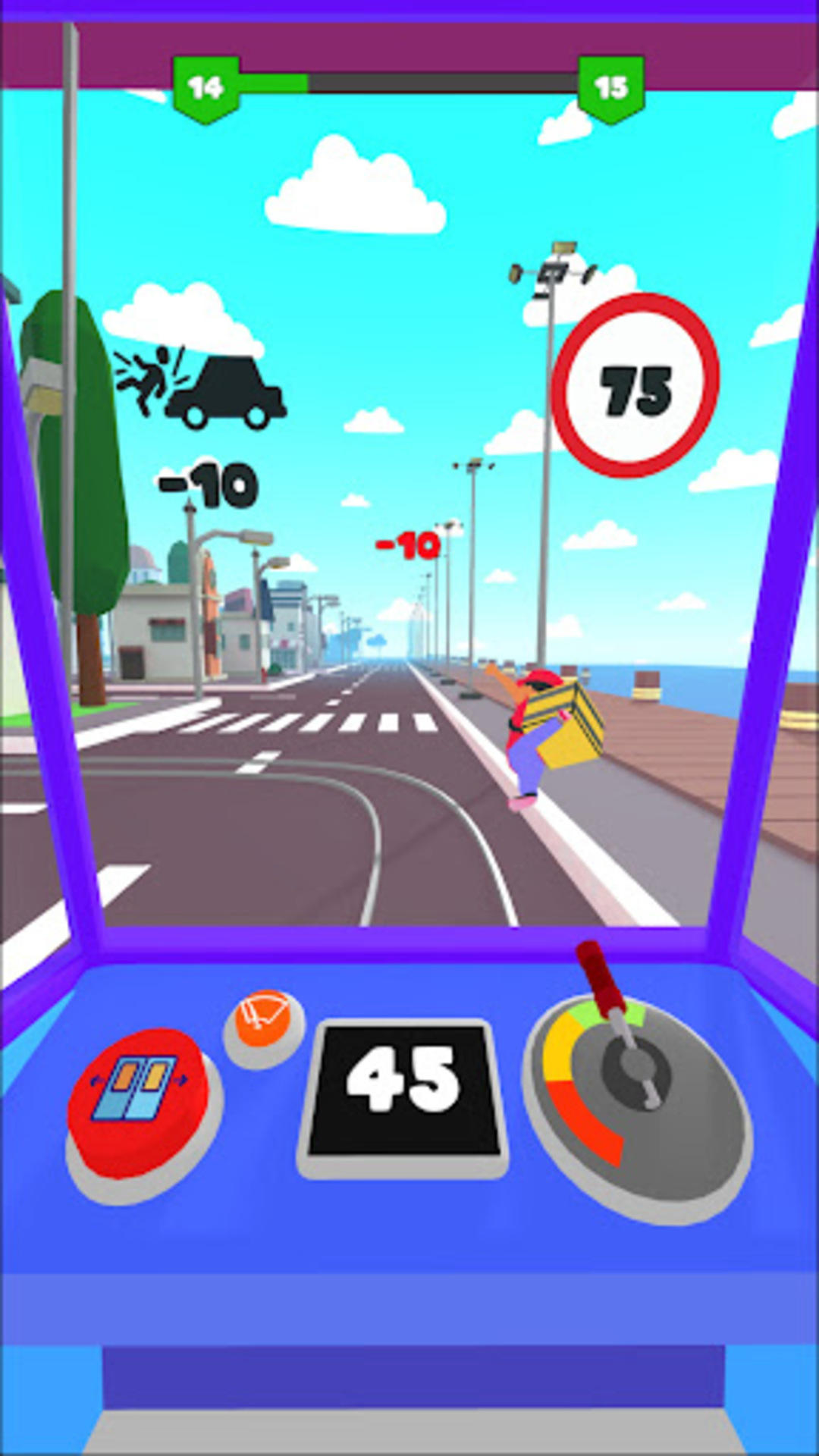 Скриншот игры Tram Simulator 3D