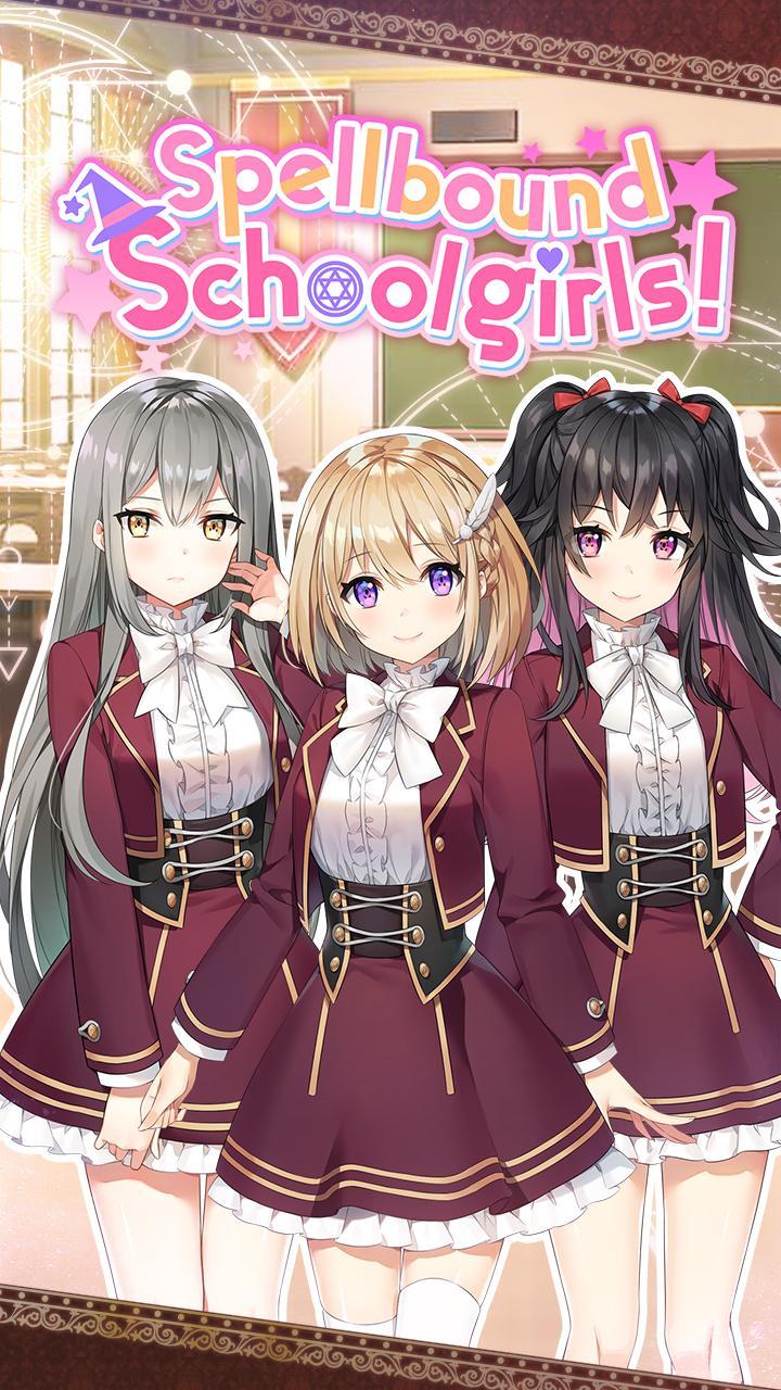 Spellbound Schoolgirls! Anime Girlfriend Gameのキャプチャ