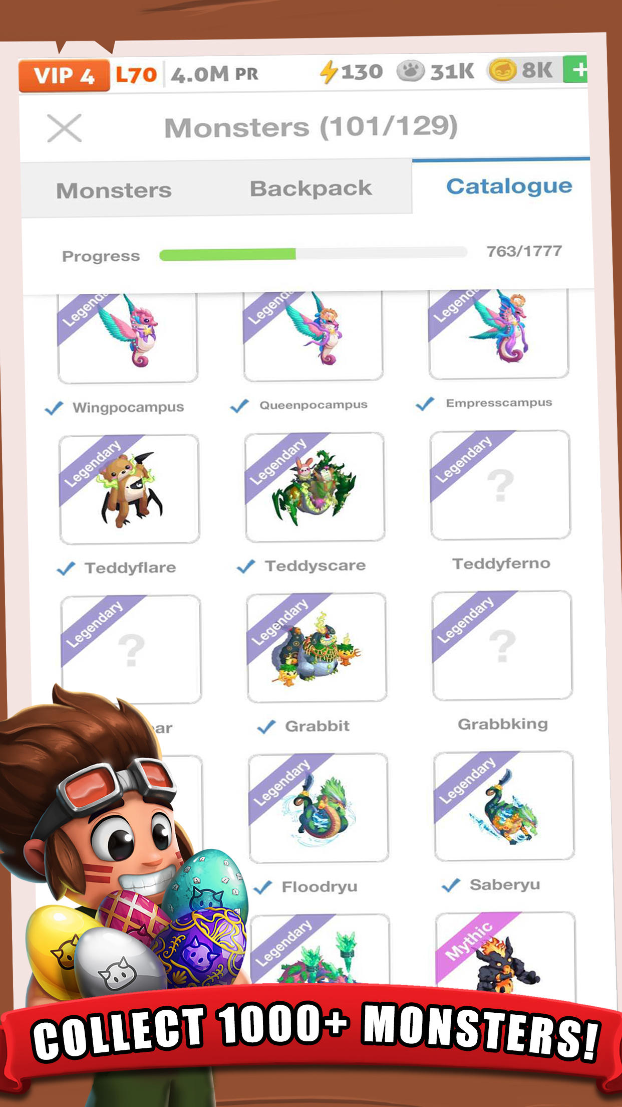 Battle Camp - Monster Catching Game Screenshot