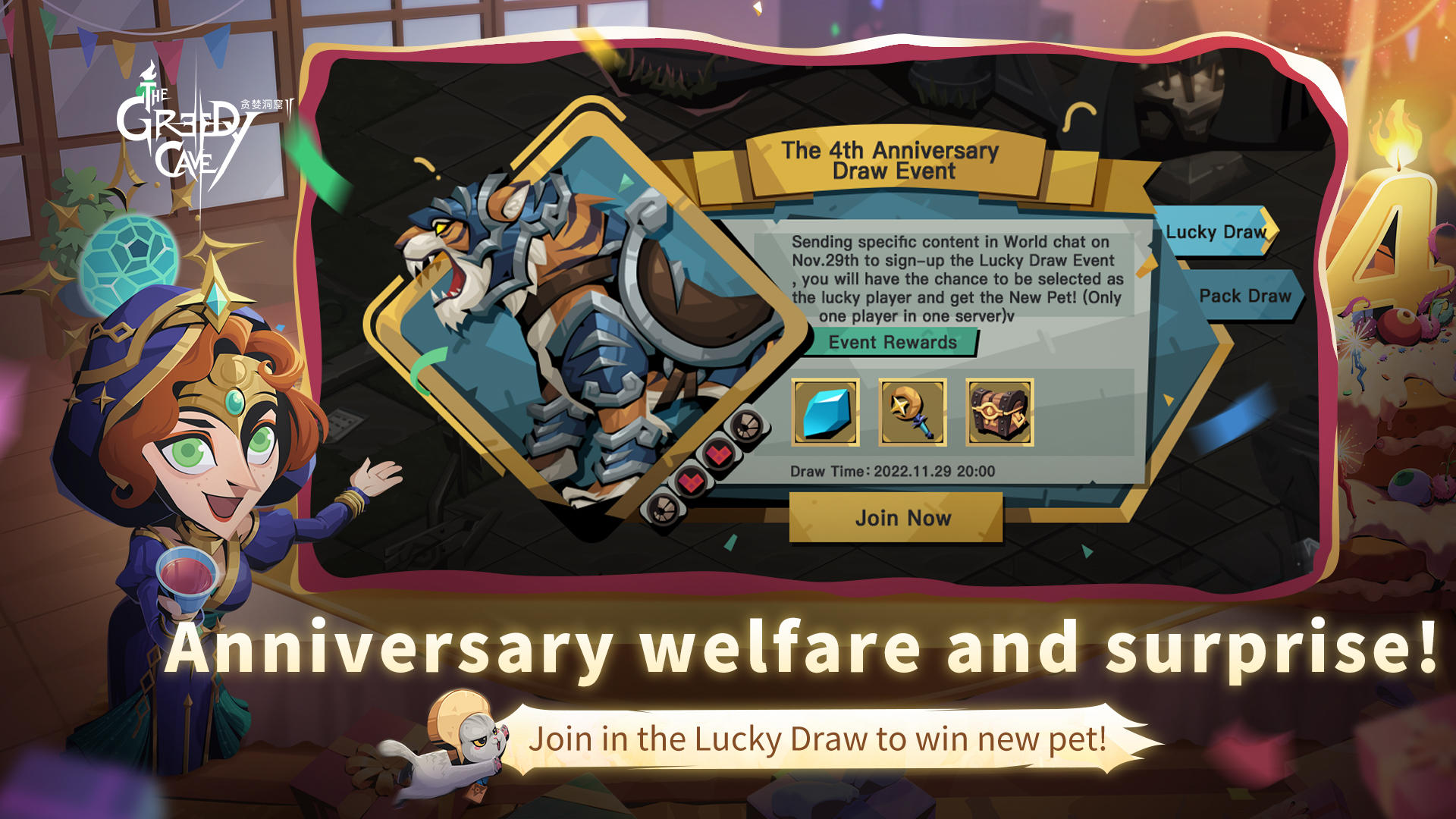 The Greedy Cave 2: Time Gate Game Screenshot
