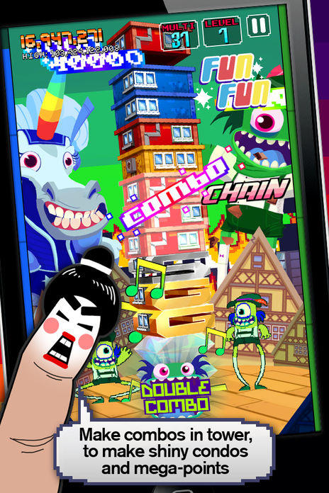Monsters Ate My Condo Game Screenshot
