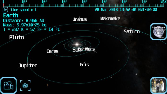 Screenshot of Advanced Space Flight