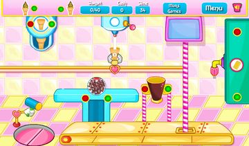 Cooking Ice Cream Cone Cupcake Game Screenshot