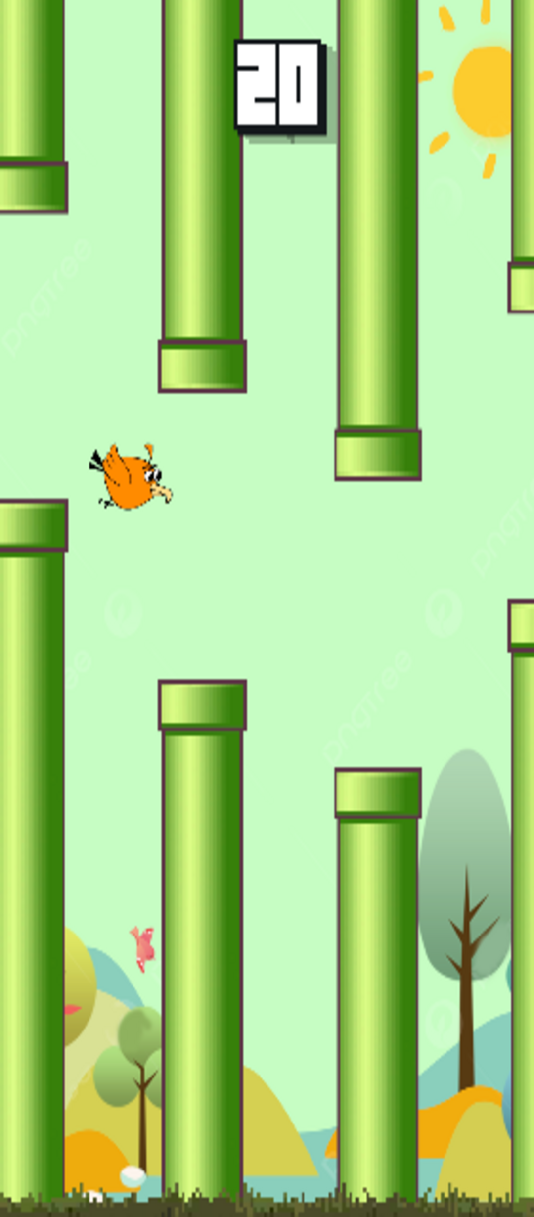 Fly Bird 2 Flappy wings::Appstore for Android