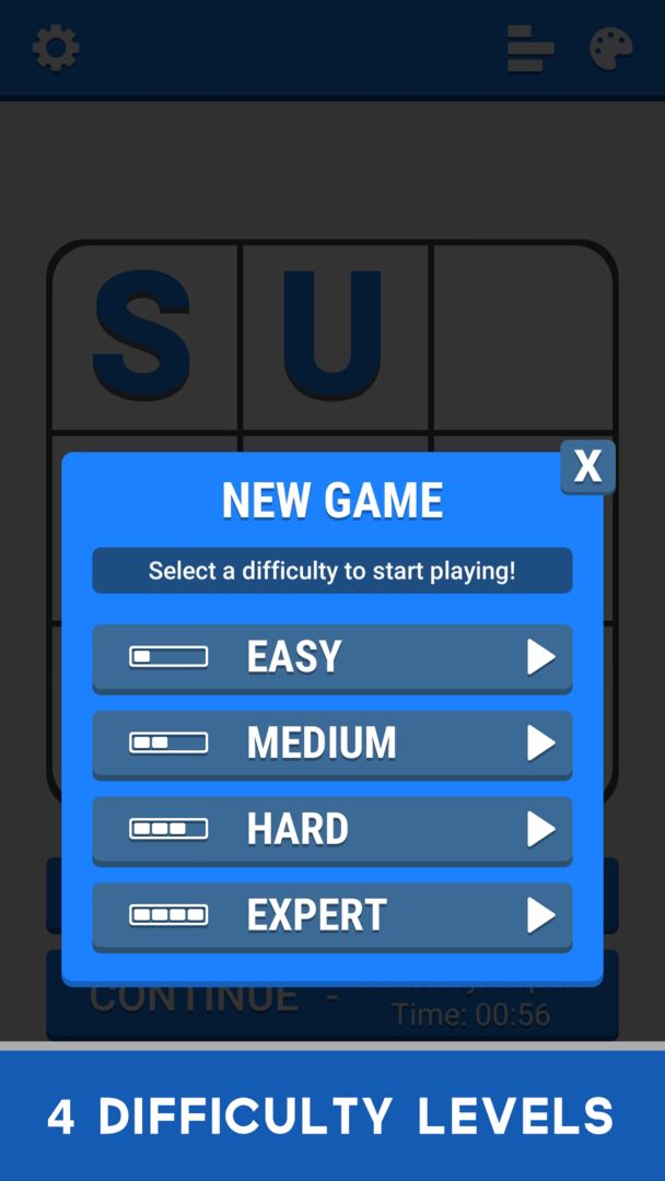 스도쿠 무료-클래식 퍼즐 두뇌 게임 게임 스크린 샷