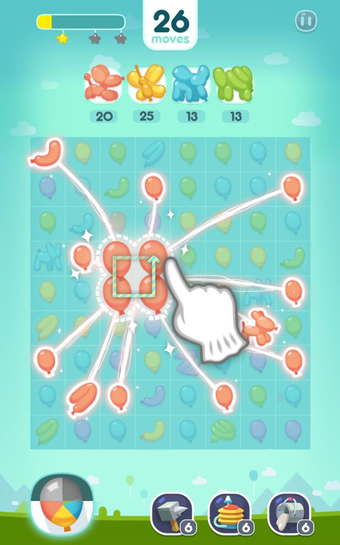 Screenshot of Balloon Blast : Match 3 Game