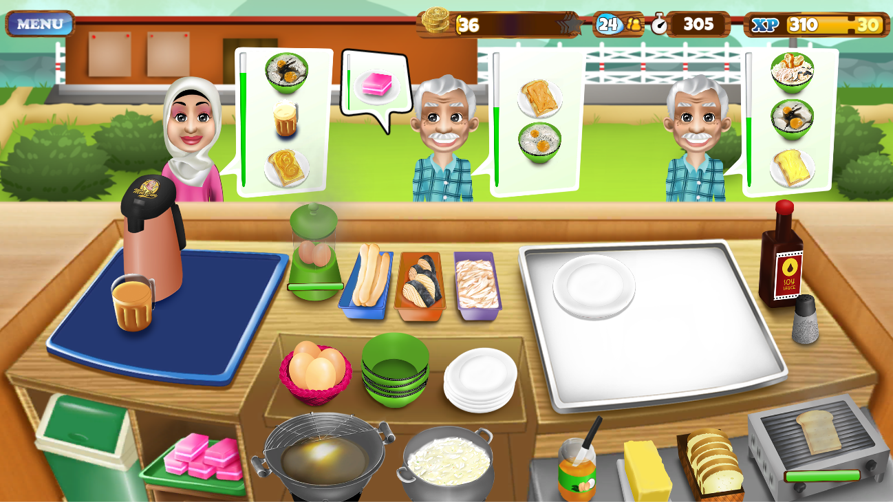 Mak Cun's Adventure Game Screenshot