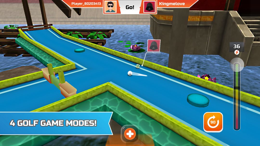 Screenshot of Mini Golf 3D Multiplayer Rival