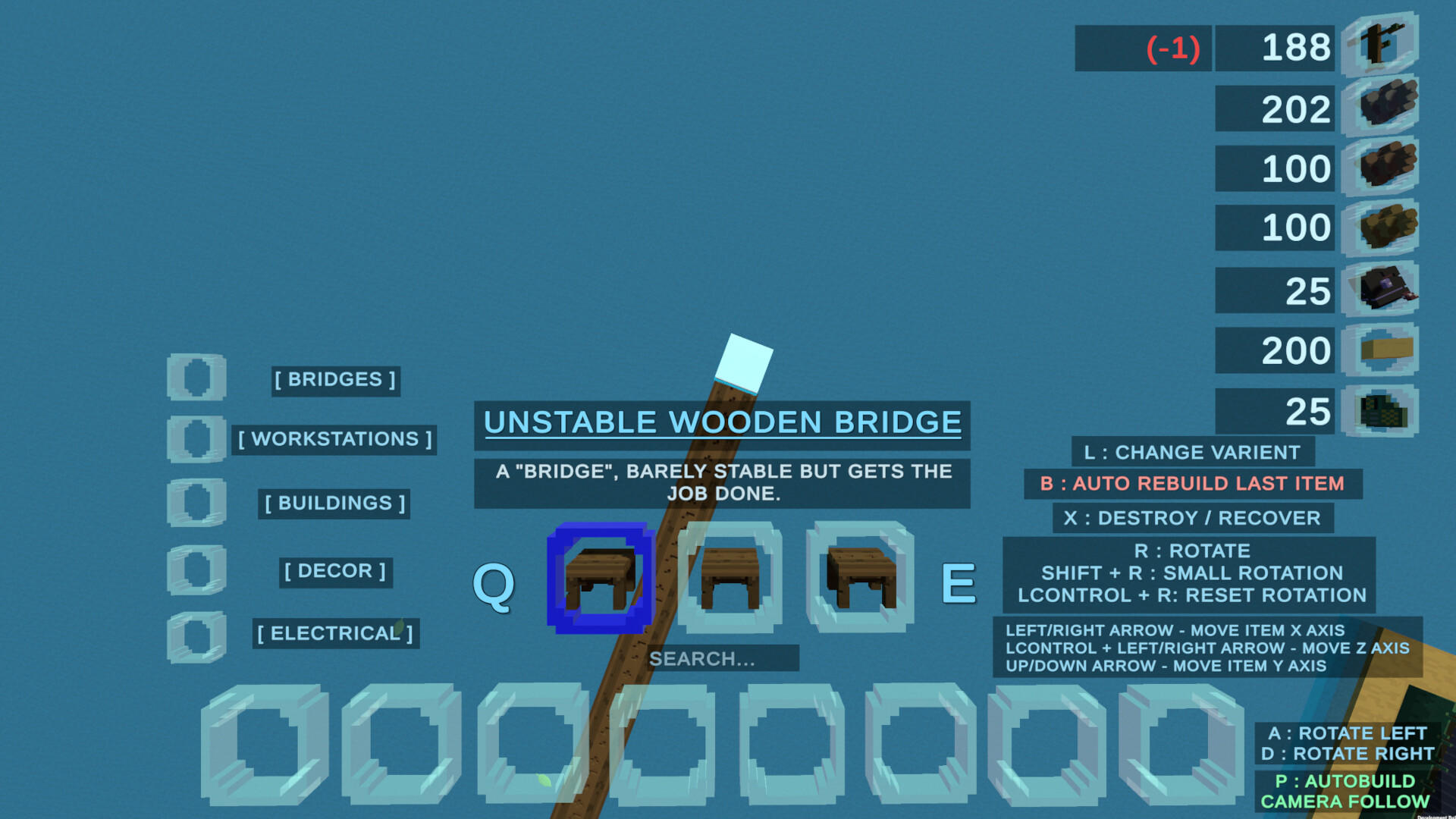 Bridgelands screenshot game