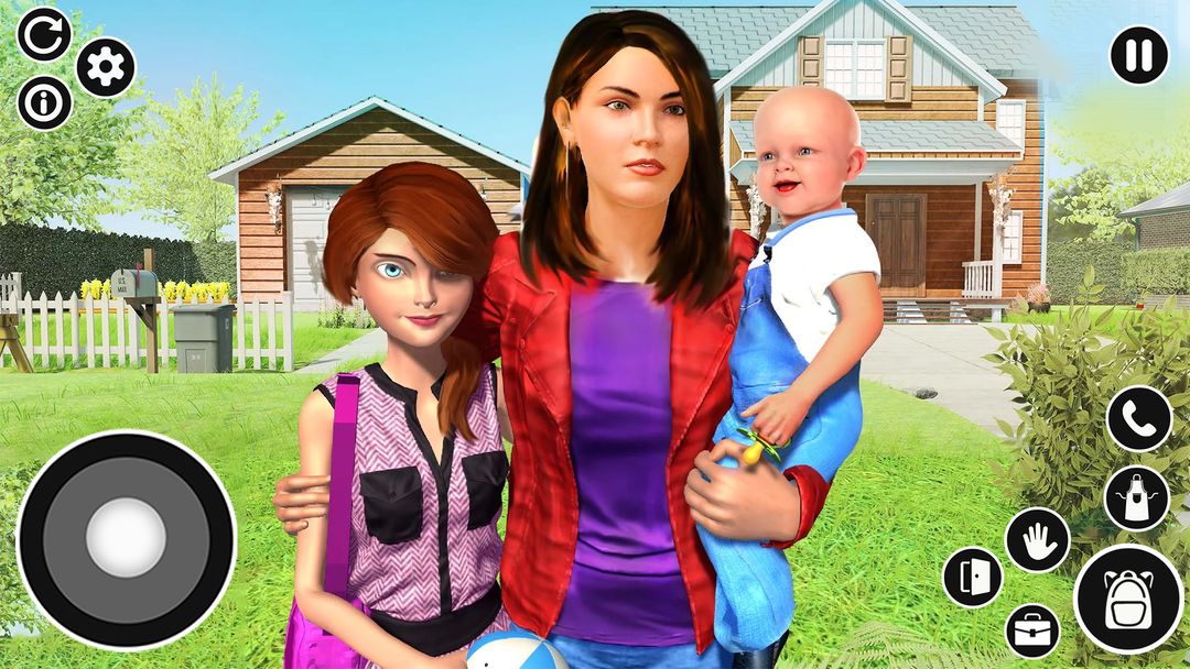 Screenshot of Single Mom Baby Simulator