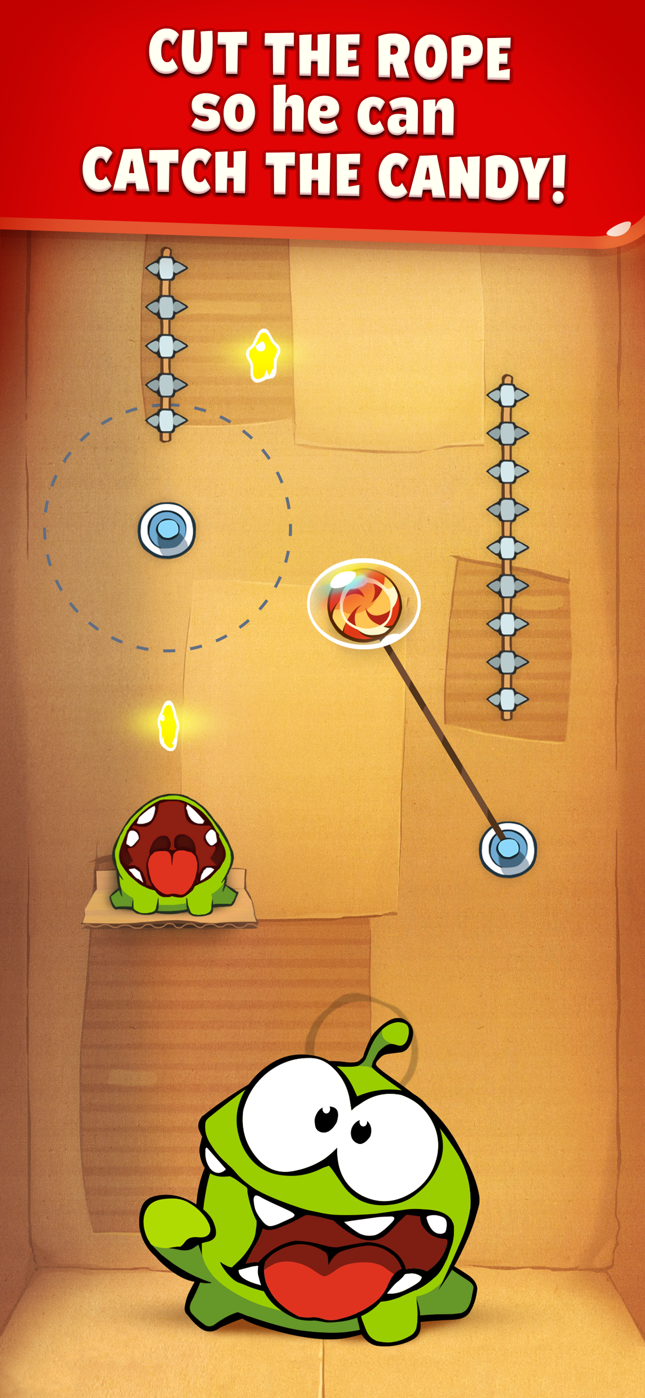 Cut the Rope Game Screenshot