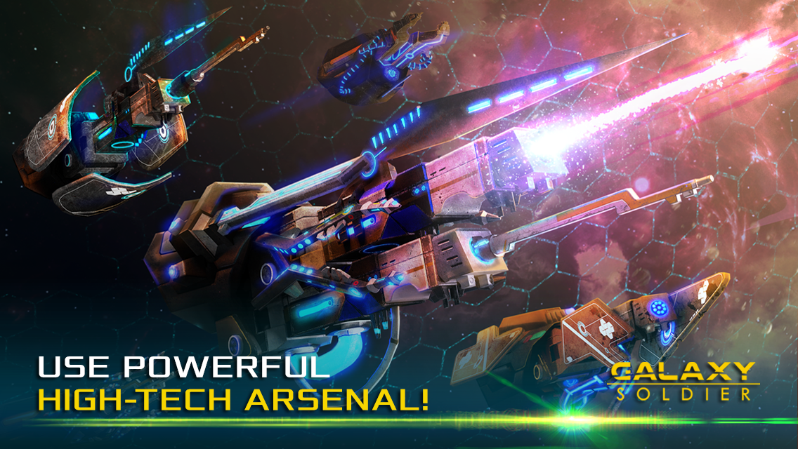 Galaxy Soldier - Alien Shooter Game Screenshot