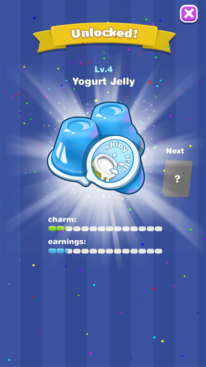 Crazy Snack- Click&Merge Game Screenshot