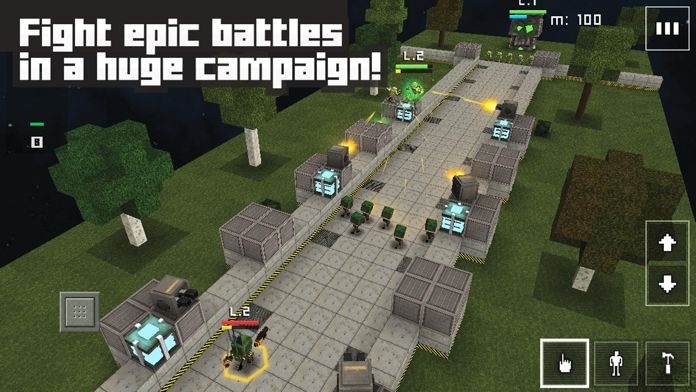 Screenshot of Block Fortress: War