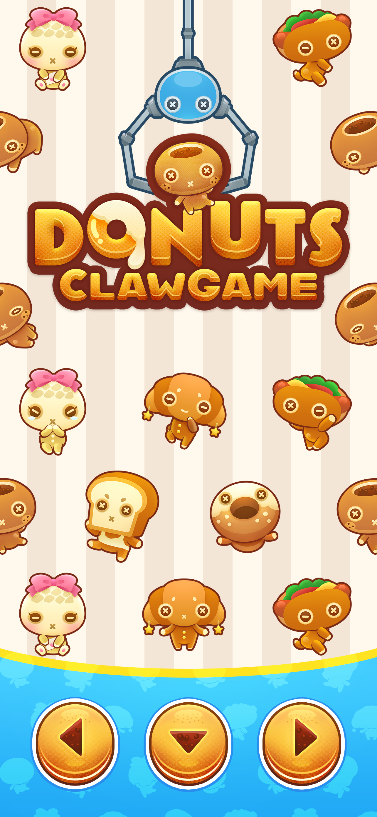 Cuplikan Layar Game Donuts claw game