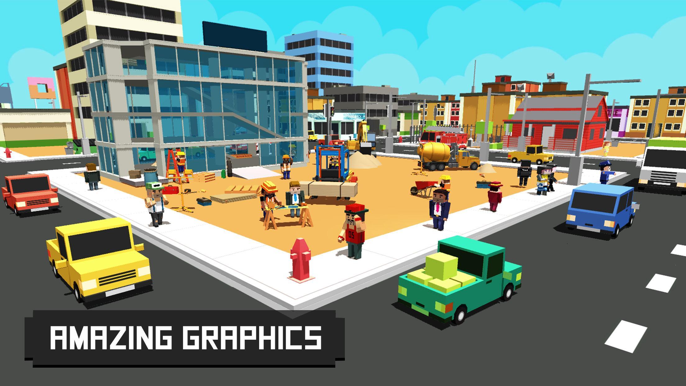 City builder 17 Parking Plaza Game Screenshot