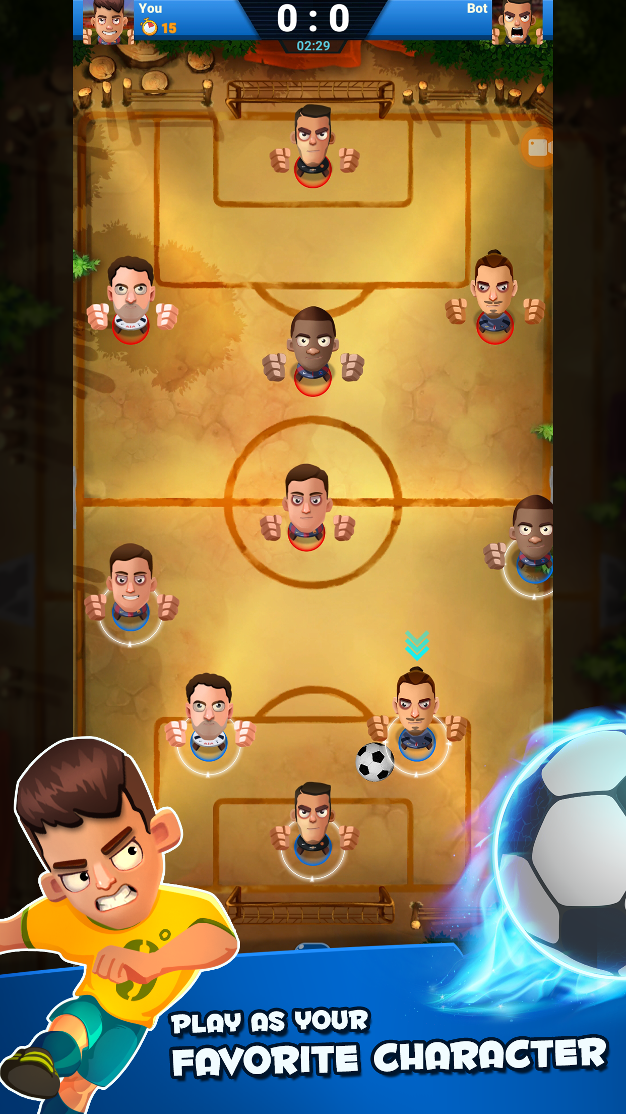 Screenshot of Soccer Champion