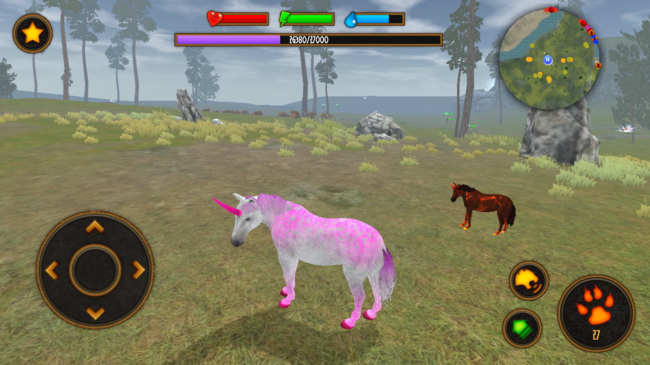 Clan of Unicorn Game Screenshot