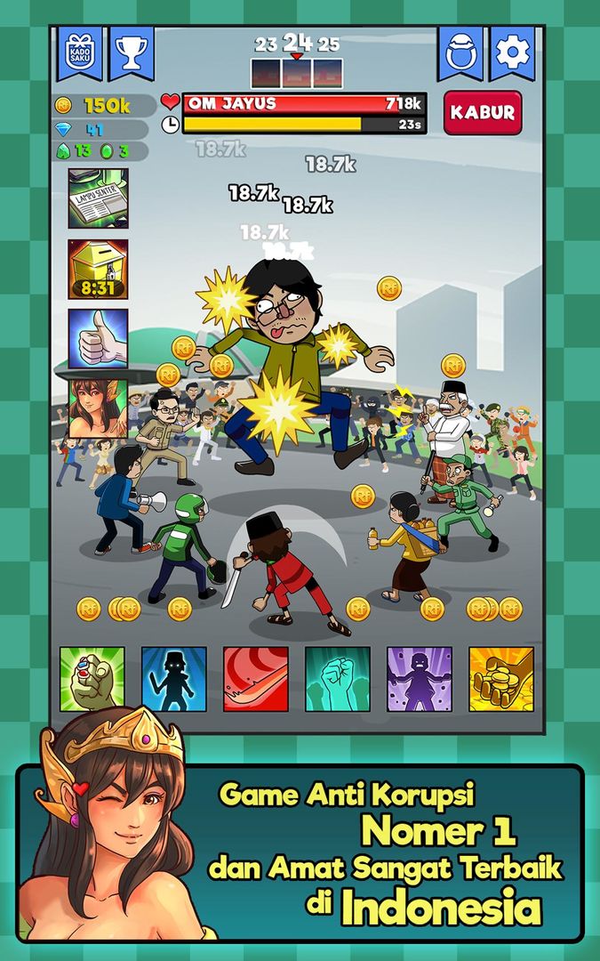 Tap Koruptor screenshot game