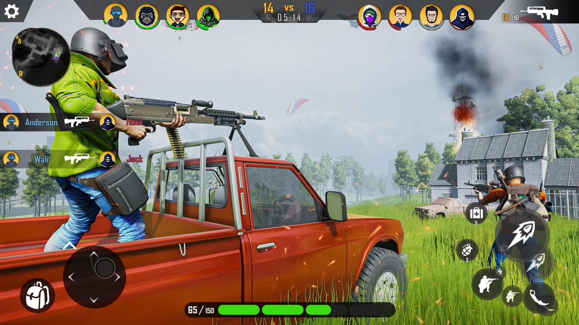 Screenshot of Critical Action Gun Games