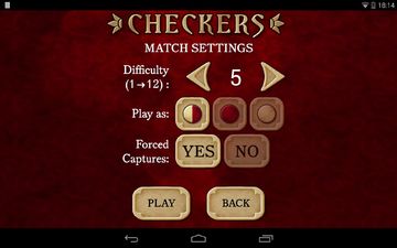 Checkers Pro Game Screenshot