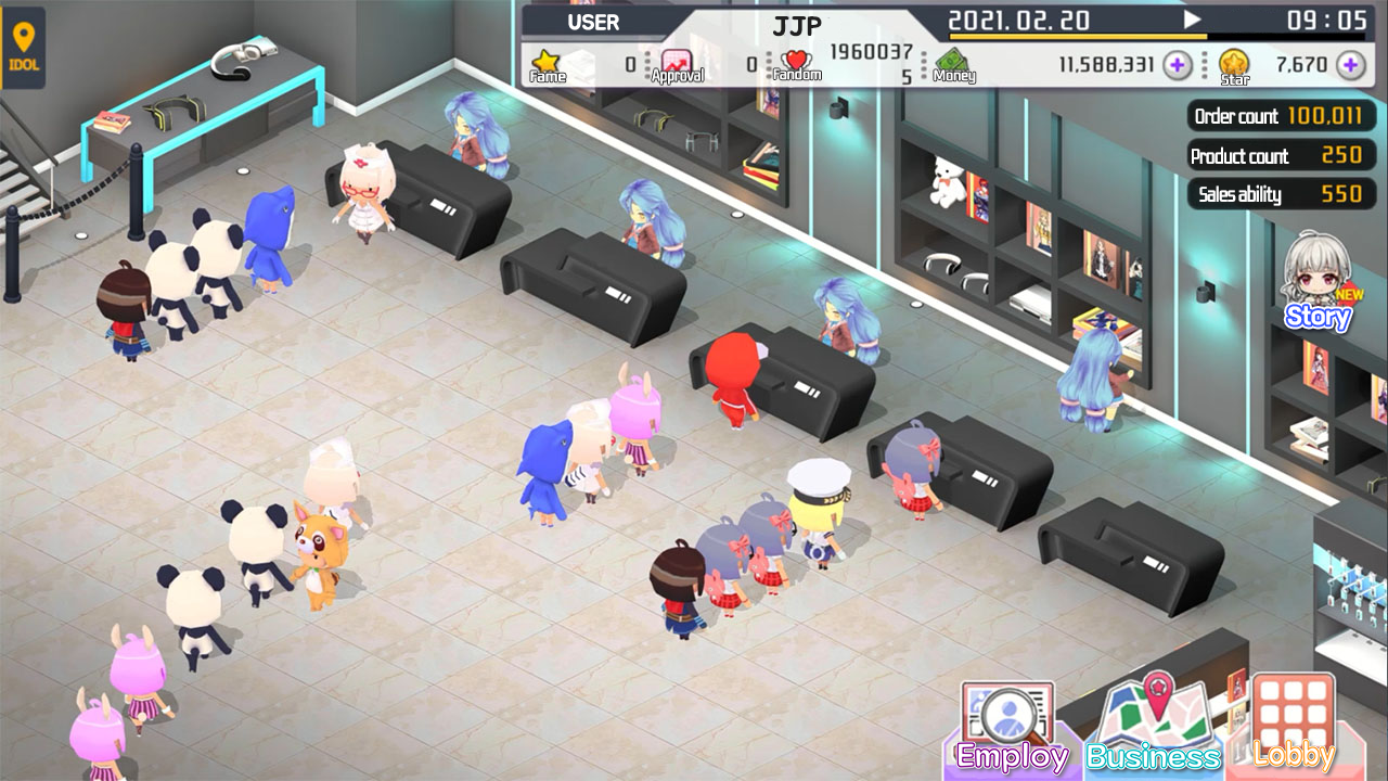 Idol Queens Production screenshot game