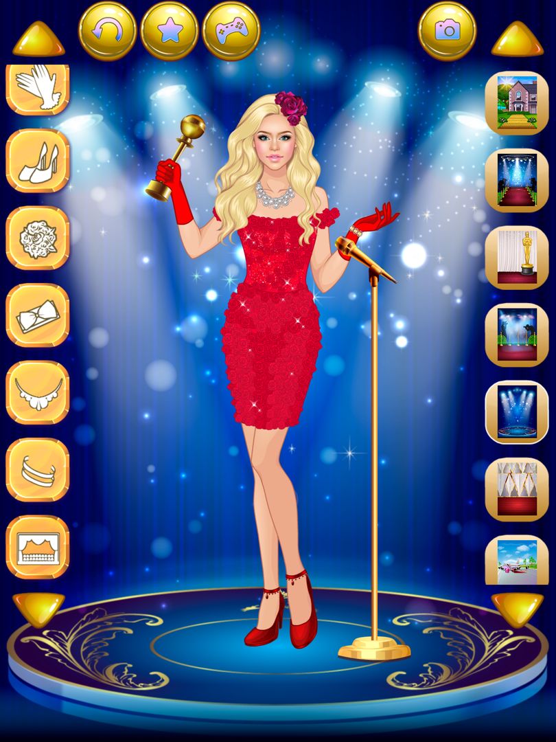 Actress Fashion: Dress Up Game screenshot game