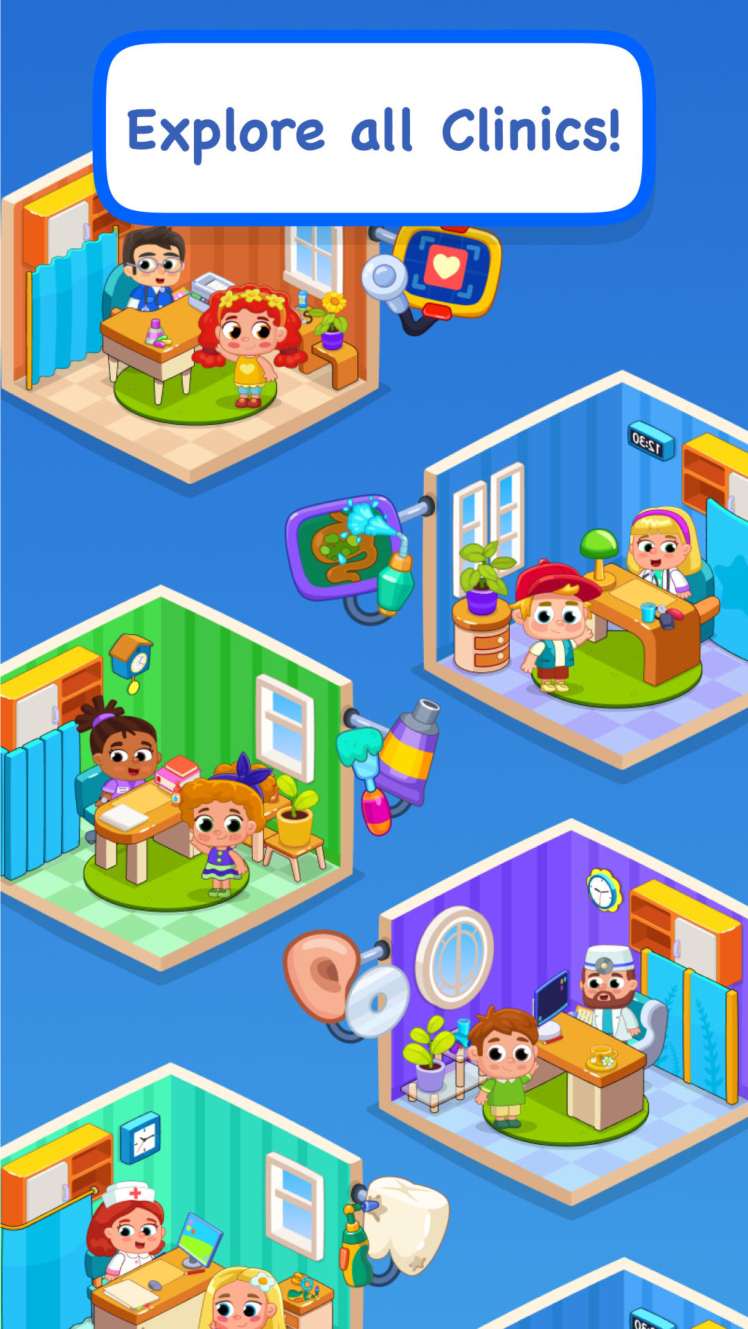 Yovo Doctor Simulator for Kids Game Screenshot