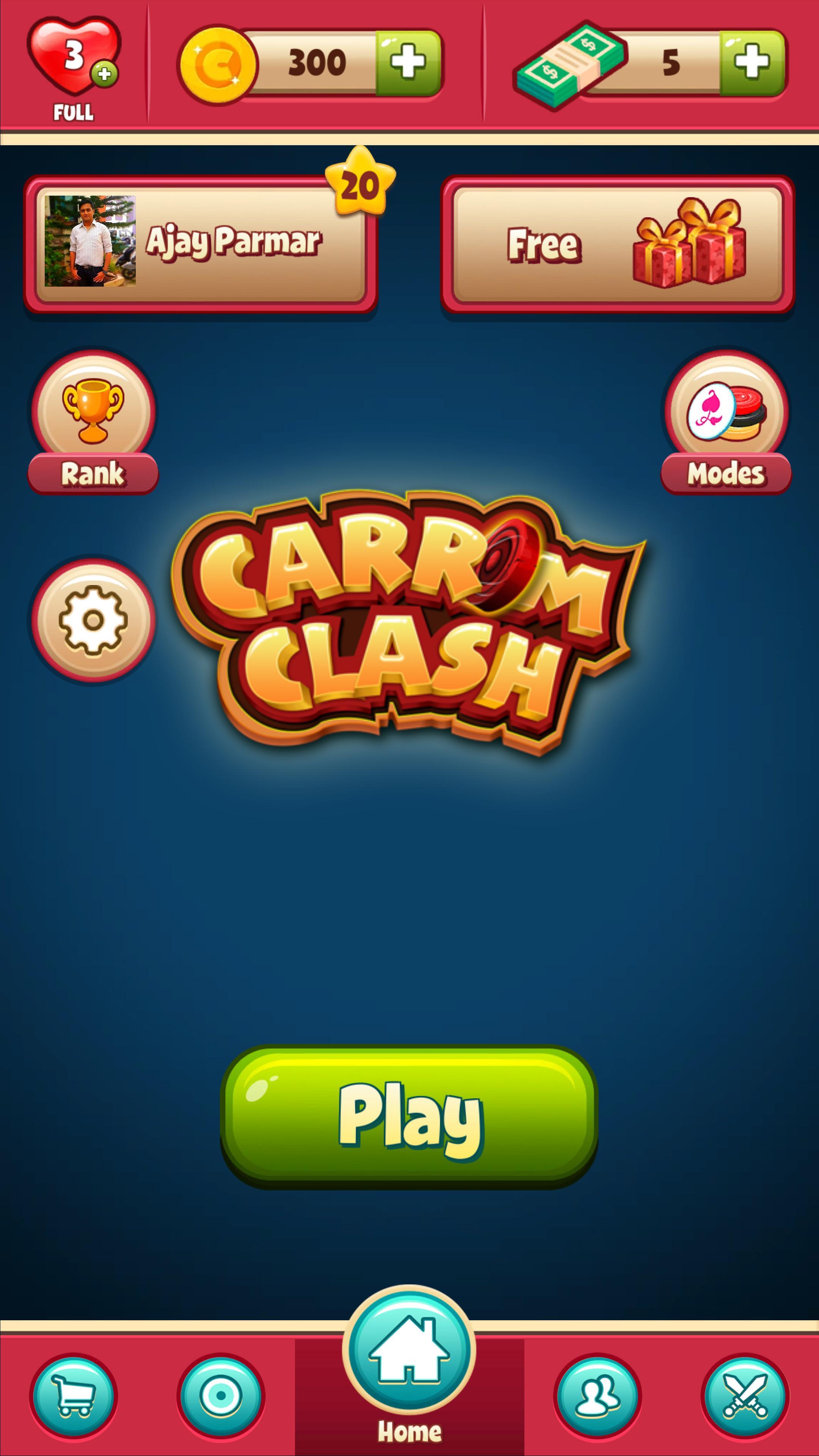 Carrom Clash Game Screenshot