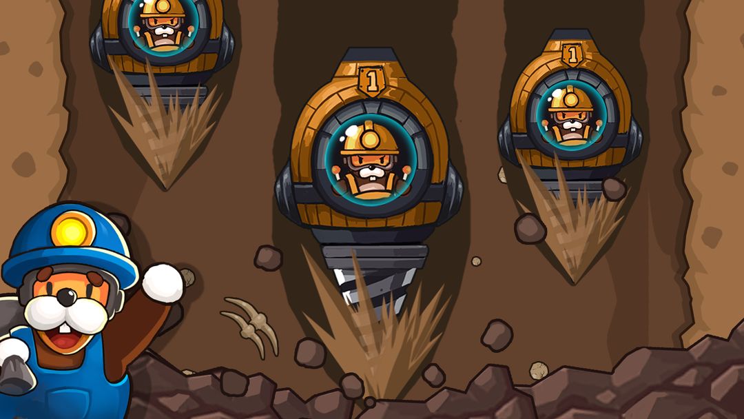 포포의 광산 - 방치형 땅파기 게임 게임 스크린 샷